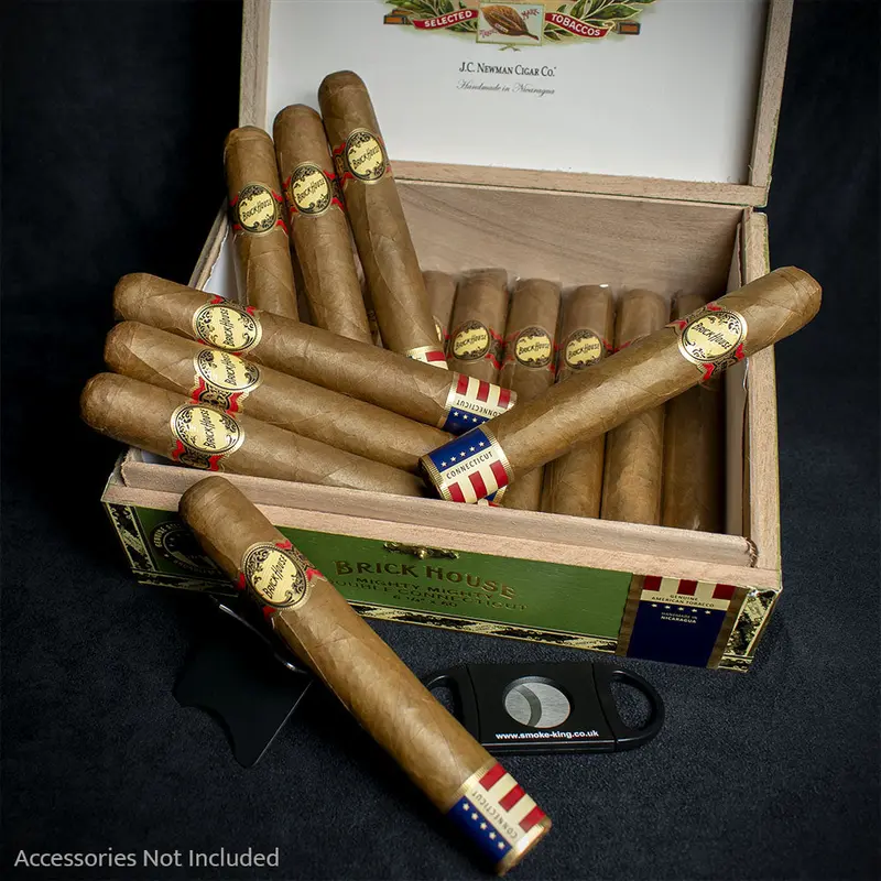 Brick House Mighty Mighty Double Connecticut Nicaragua Gordo Cigars - Box Of 25 1