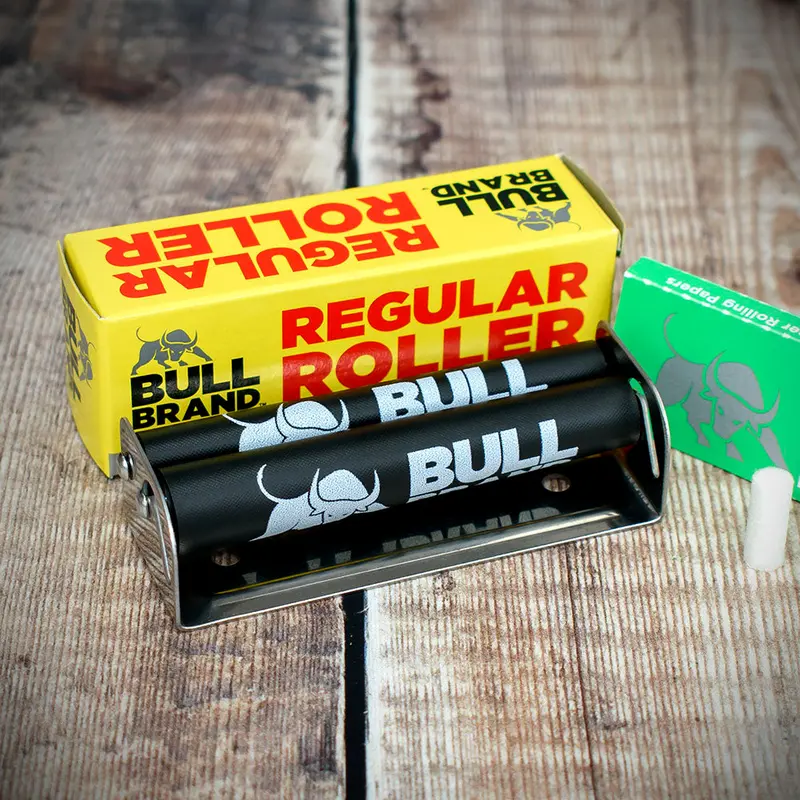 Bull Brand Metal Cigarette Rolling Machine - Regular 1