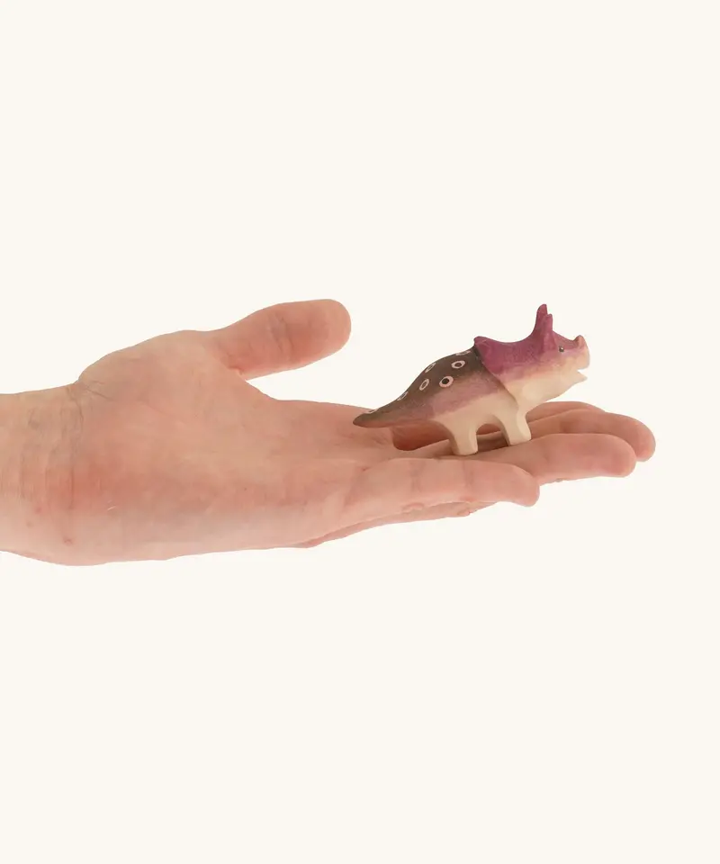 Bumbu Baby Wooden Triceratops Dinosaur 2