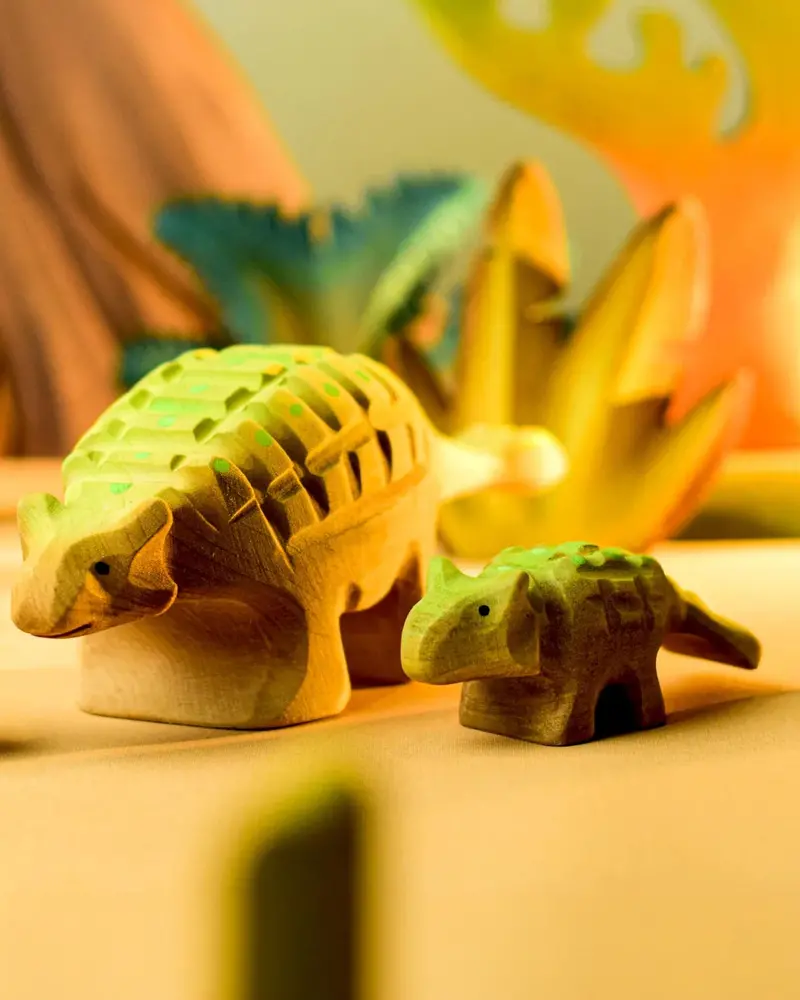 Bumbu Big Wooden Ankylosaurus Dinosaur 2
