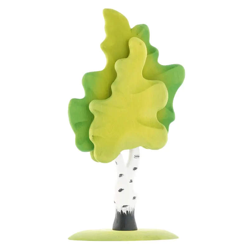 Bumbu Handmade Large Wooden Birch Tree 1