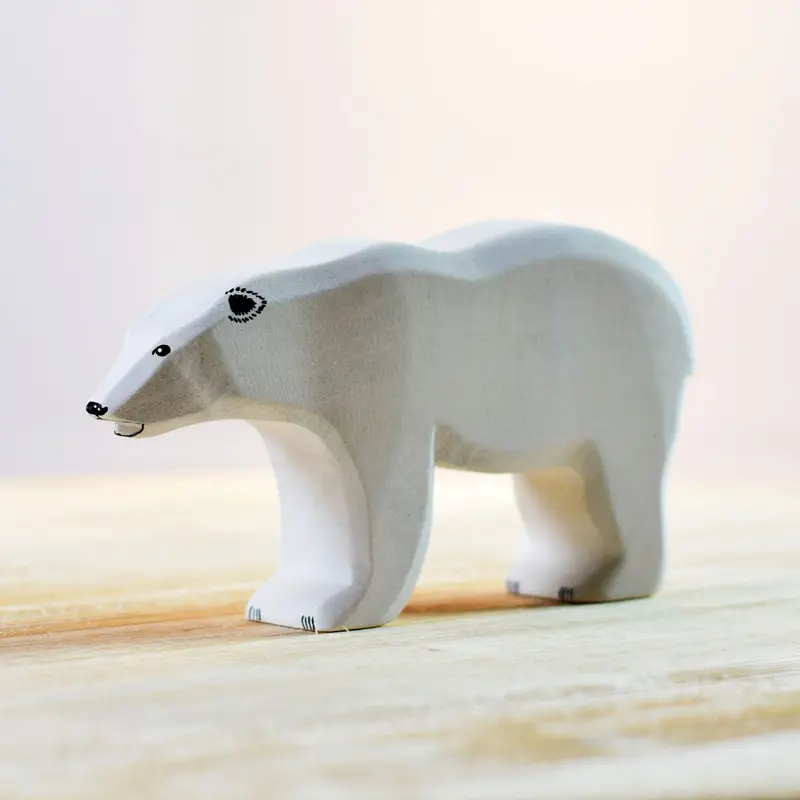 Bumbu Handmade Wooden Polar Bear 2