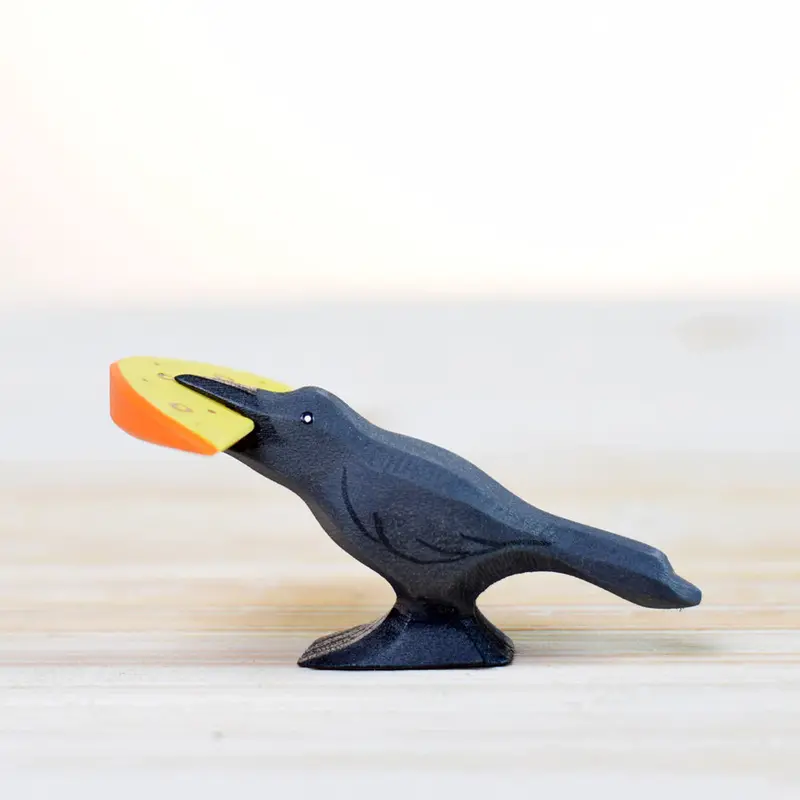 Bumbu Handmade Wooden Raven And Cheese Set 1