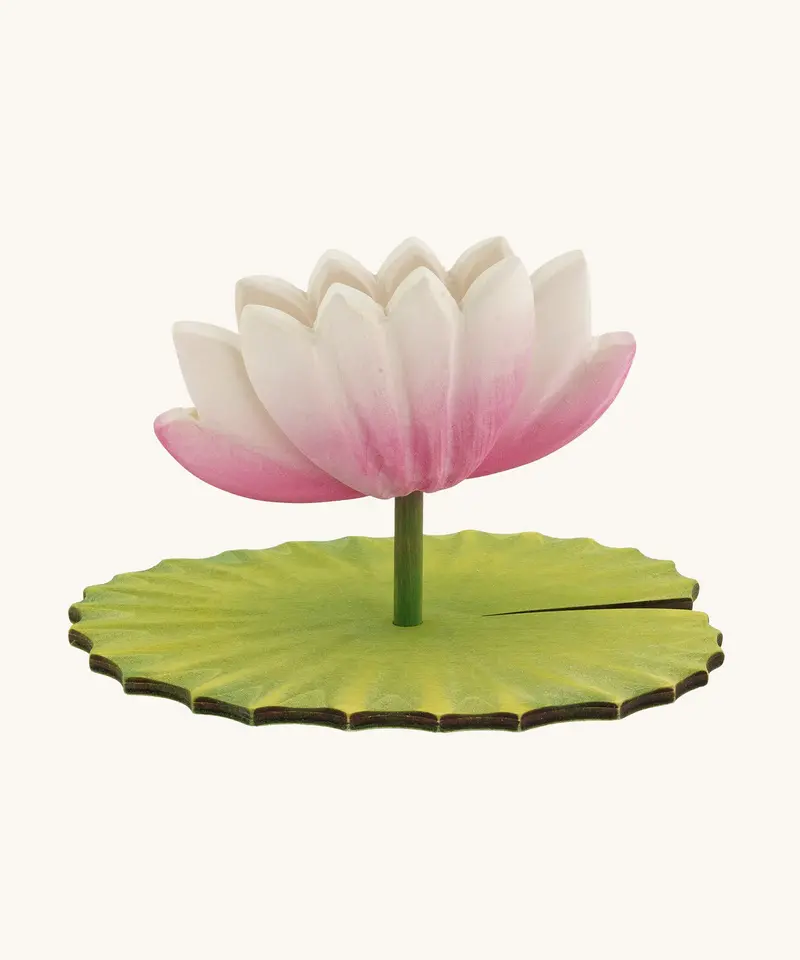 Bumbu Large Wooden Lotus Flower 1