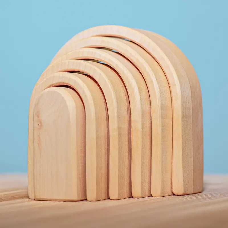 Bumbu Natural Wooden Stacking Arches 1