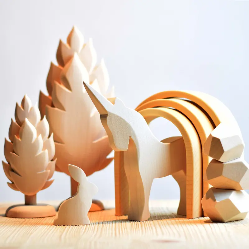 Bumbu Natural Wooden Stacking Arches 2
