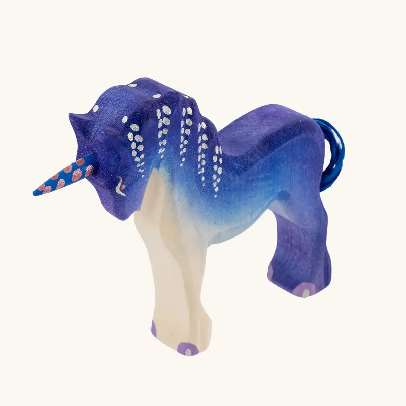 Bumbu Purple Wooden Unicorn 1