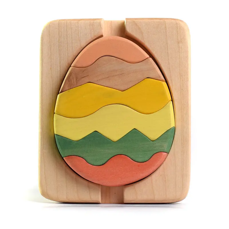 Bumbu Slotting Wooden Egg Puzzle 1