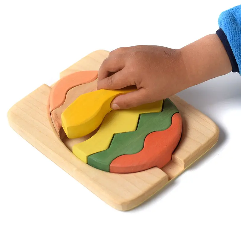 Bumbu Slotting Wooden Egg Puzzle 2