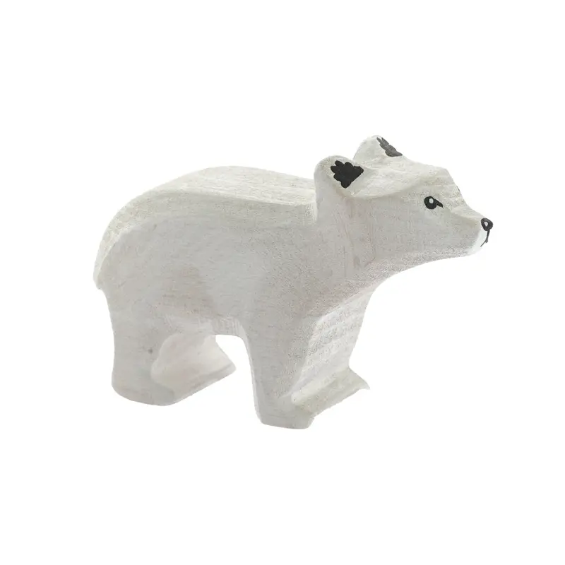 Bumbu Small Standing Wooden Polar Bear 1