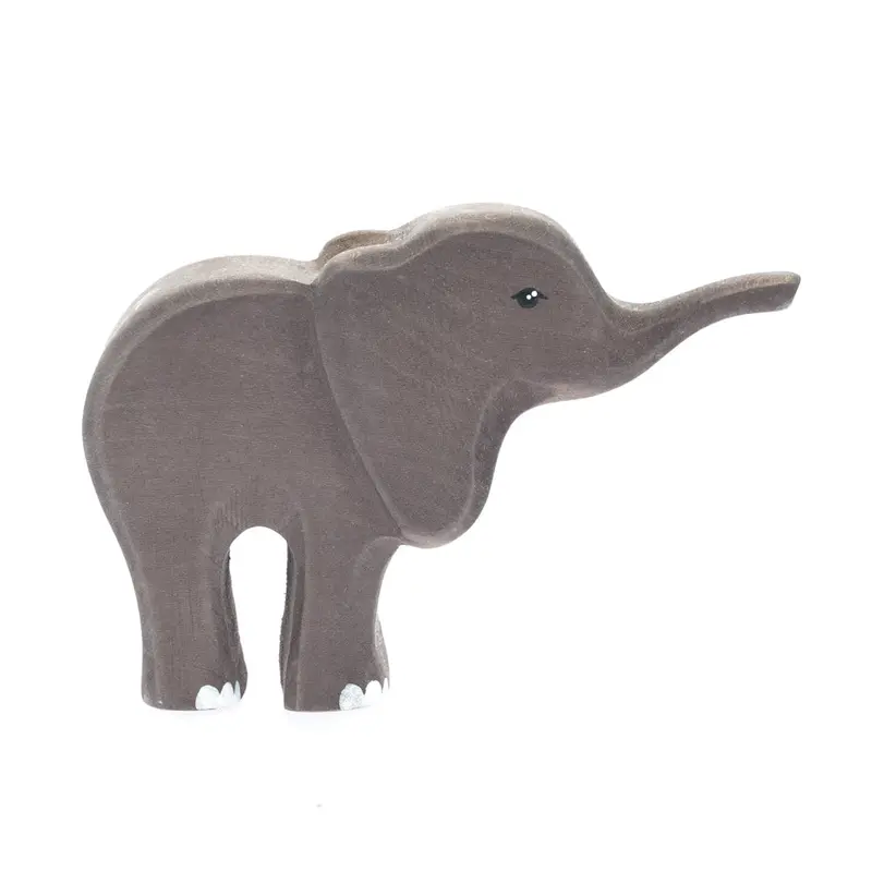 Bumbu Small Wooden Elephant Figure 1