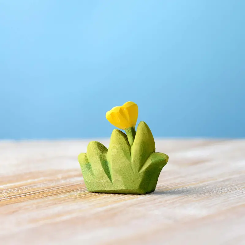Bumbu Small Wooden Grass With Yellow Flower 2