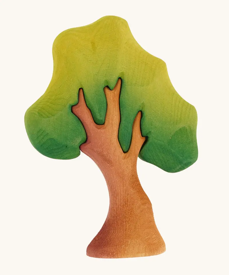 Bumbu Small Wooden Oak Tree - Green 1