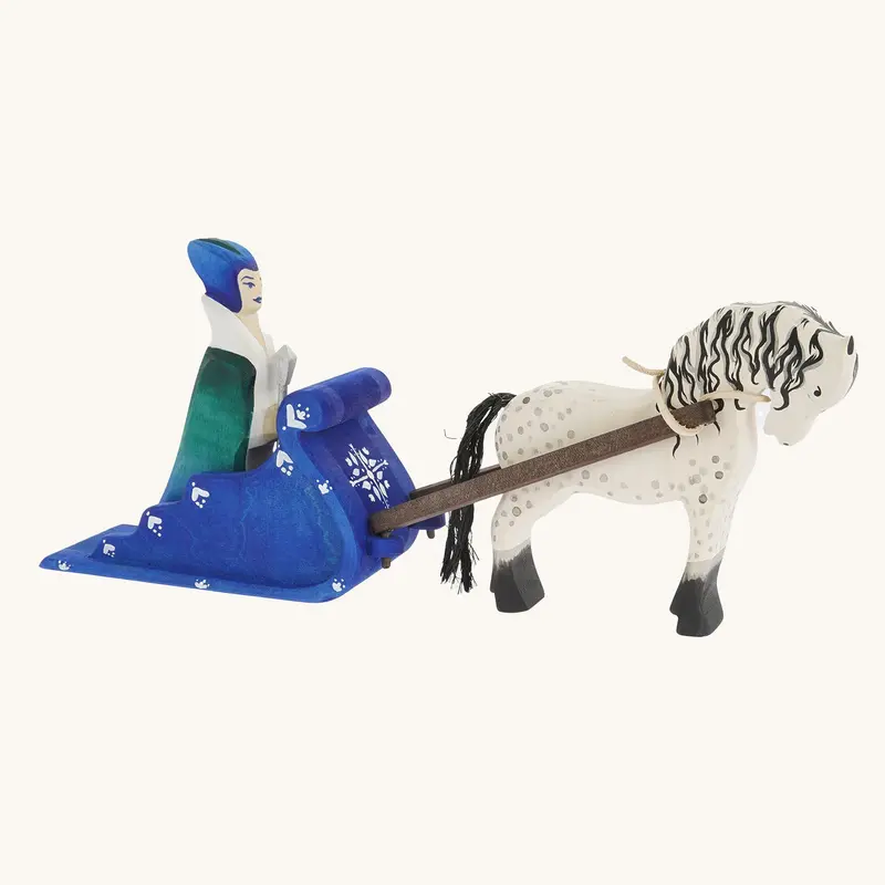 Bumbu Snow Queen, Sleigh & Horse Set 1