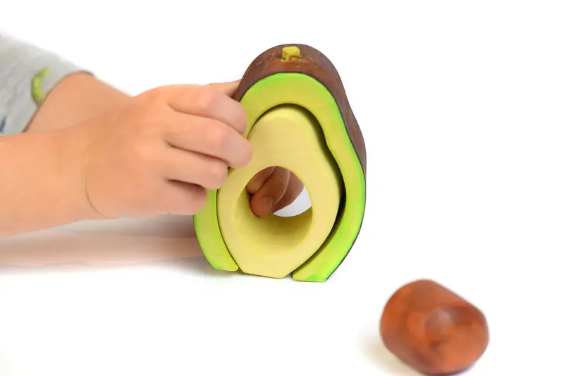 Bumbu Stacking Wooden Avocado 2