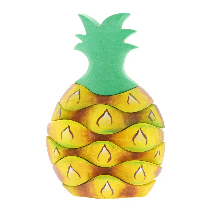 Bumbu Stacking Wooden Pineapple 1