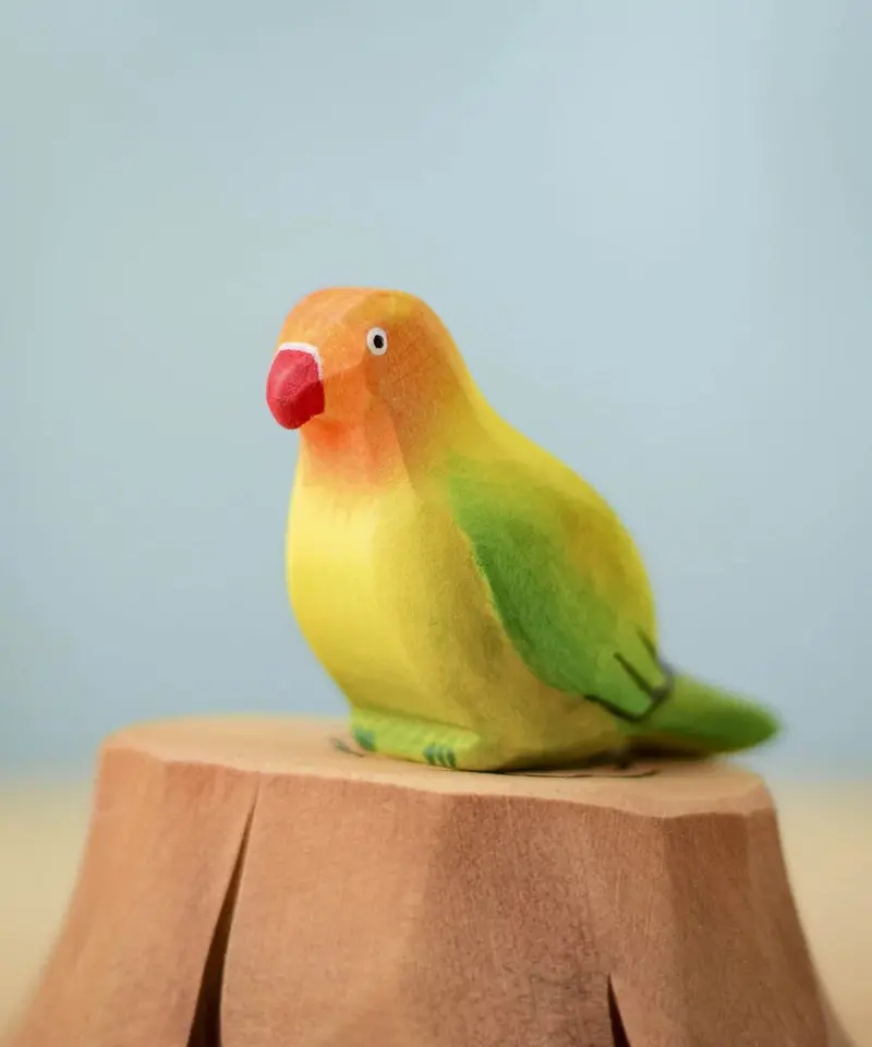Bumbu Toys Green Lovebird 1