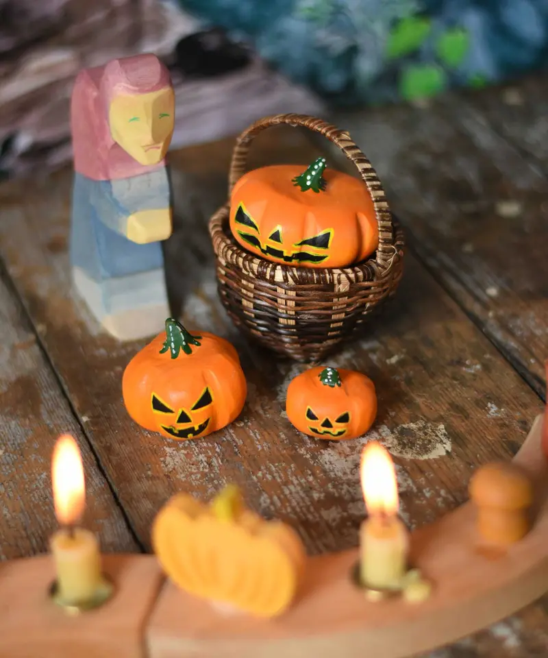 Bumbu Toys Halloween Pumpkins - Set Of 3 2