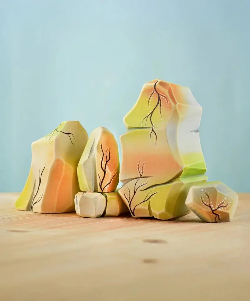 Bumbu Toys Rainbow Rocks 1