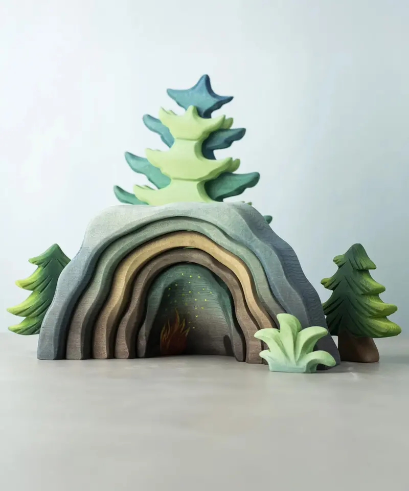 Bumbu Toys Stacking Dragon's Cave 2