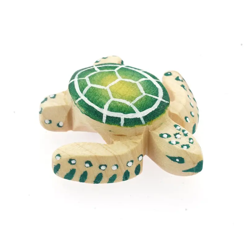 Bumbu Wooden Baby Turtle - Green 1