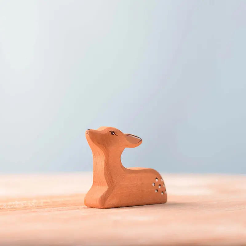 Bumbu Wooden Brown Resting Fawn 2