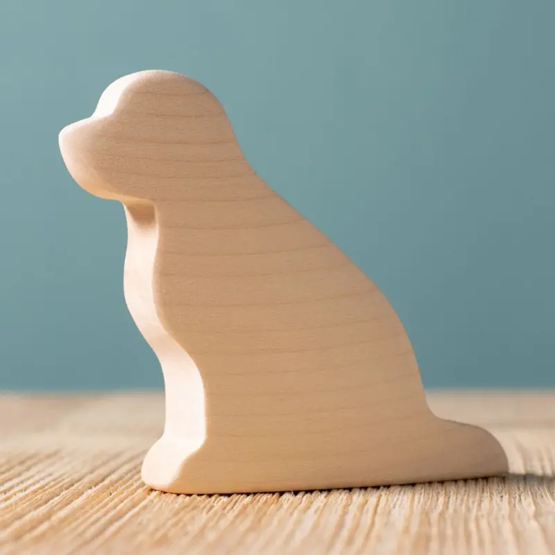 Bumbu Wooden Dog - Paint Your Own 1