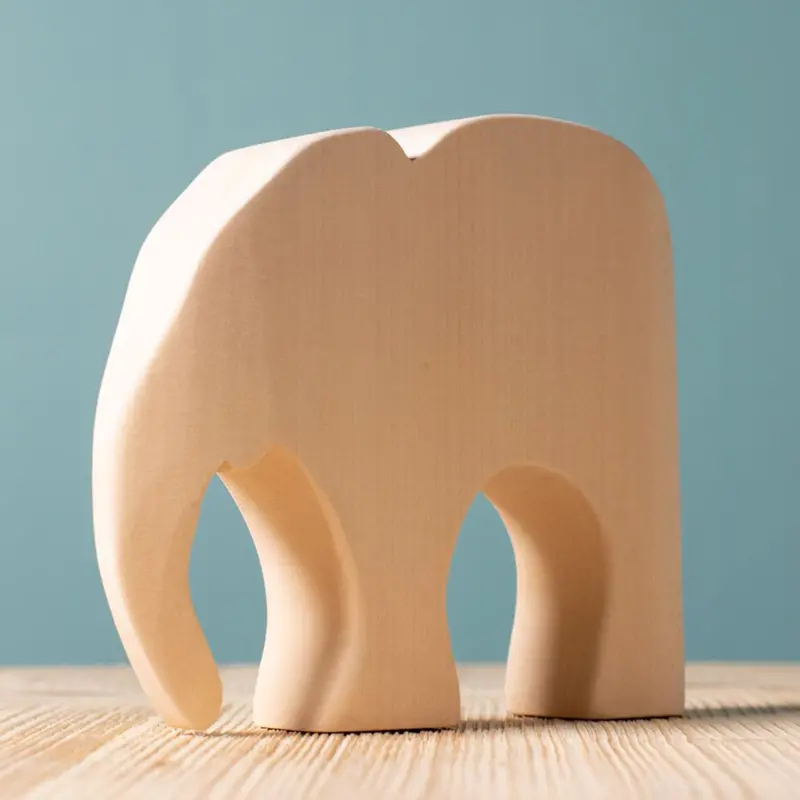 Bumbu Wooden Elephant - Paint Your Own 1