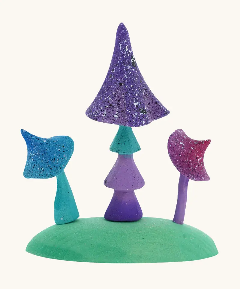Bumbu Wooden Enchanted Mushrooms Set 1