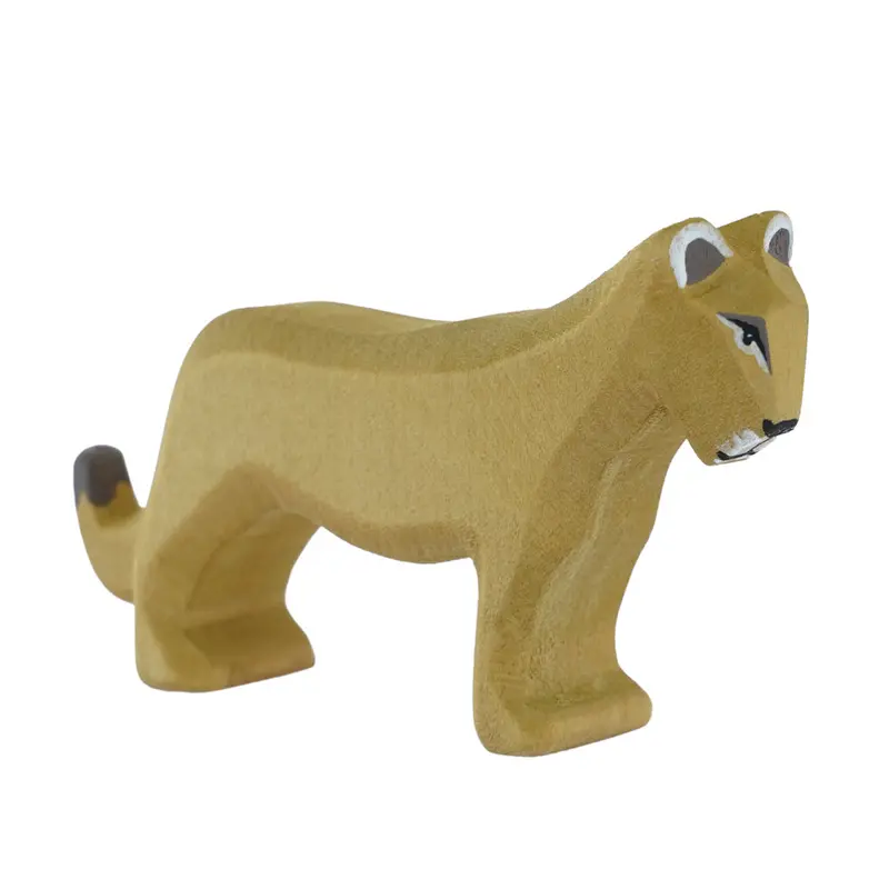 Bumbu Wooden Female Lion Toy 1
