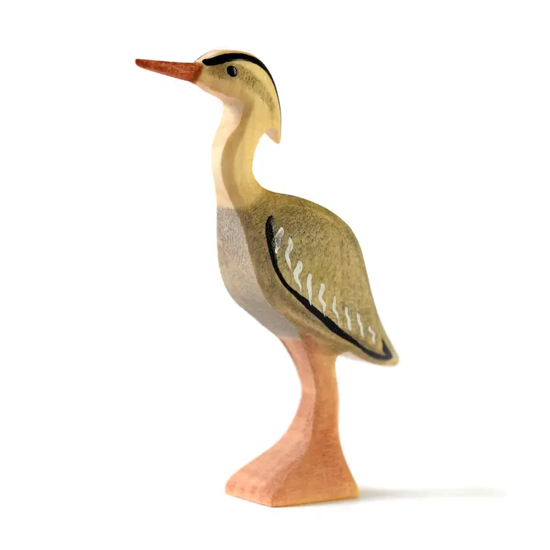 Bumbu Wooden Grey Heron 1