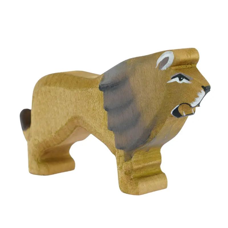 Bumbu Wooden Male Lion Toy 1