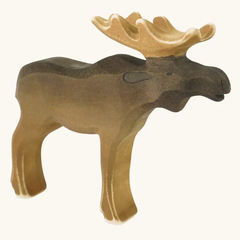 Bumbu Wooden Male Moose 1