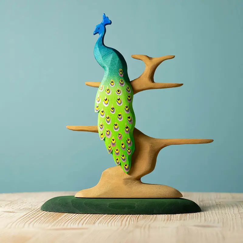 Bumbu Wooden Peacock 2