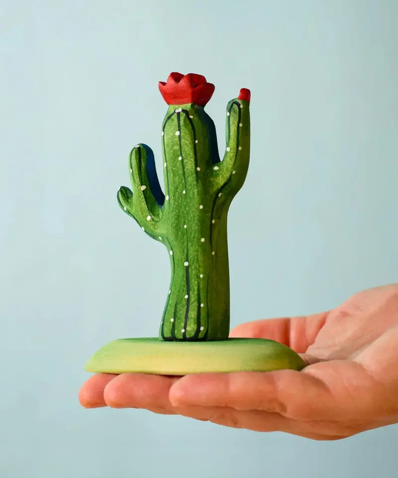 Bumbu Wooden Saguaro Cactus 1