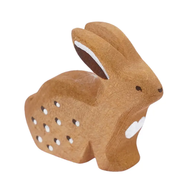 Bumbu Wooden Sitting Rabbit 1