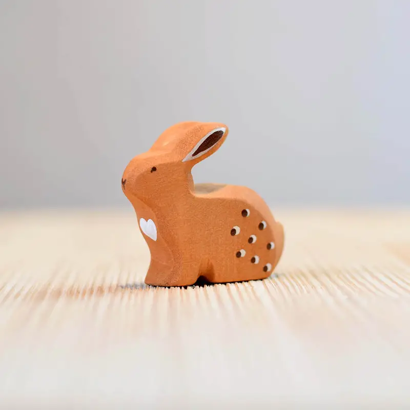 Bumbu Wooden Sitting Rabbit 2