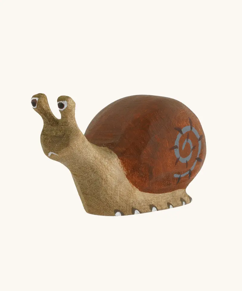 Bumbu Wooden Snail Figure 1
