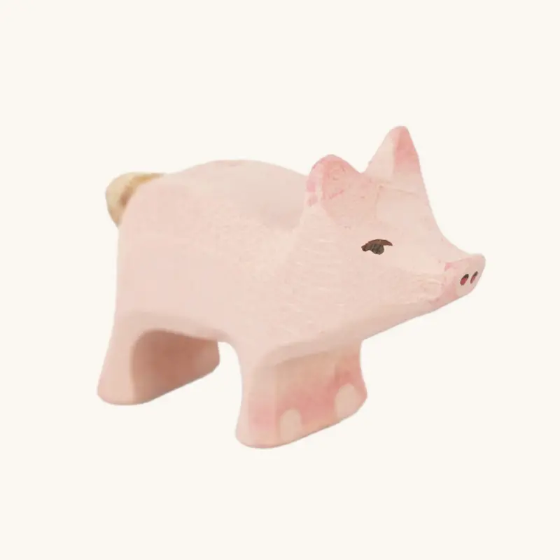 Bumbu Wooden Standing Piglet 1