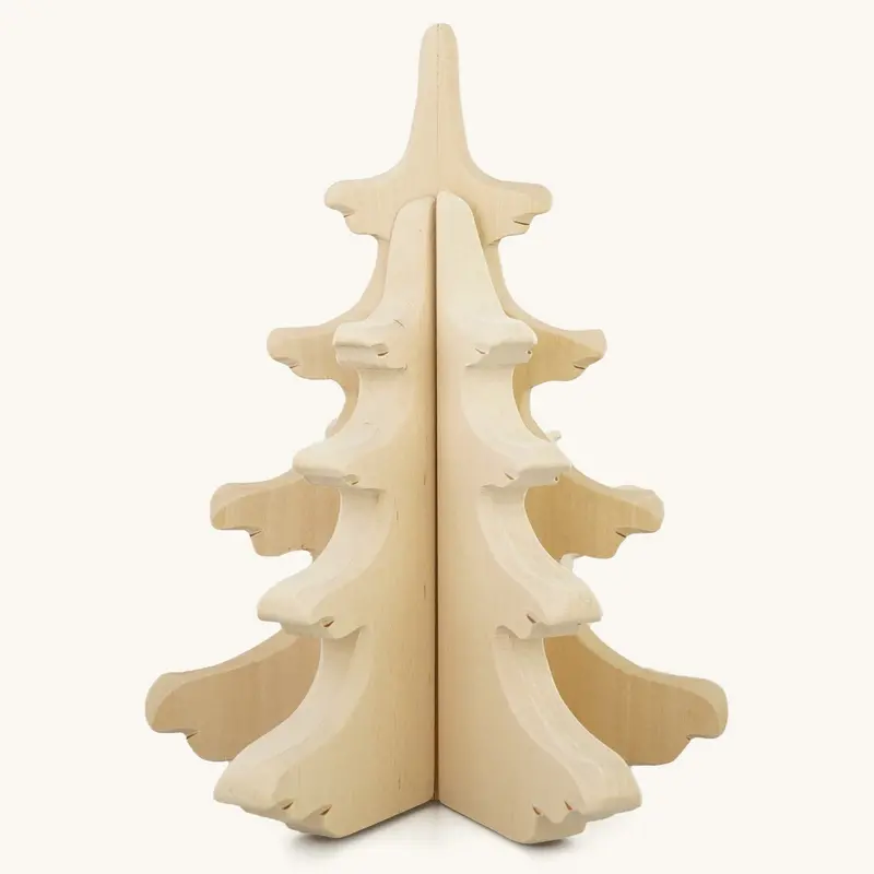 Bumbu Wooden Sugar Pine Tree - Paint Your Own 1