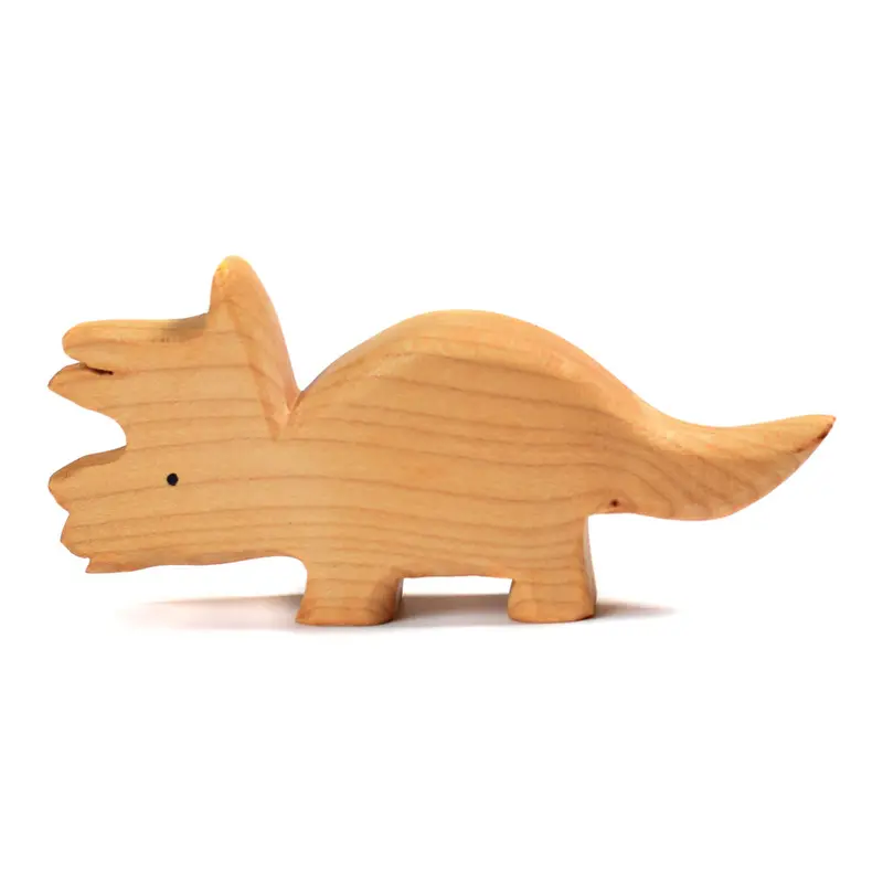 Bumbu Wooden Triceratops 2