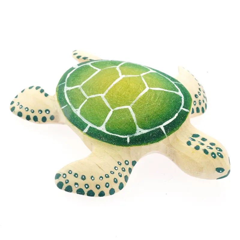 Bumbu Wooden Turtle - Green 1