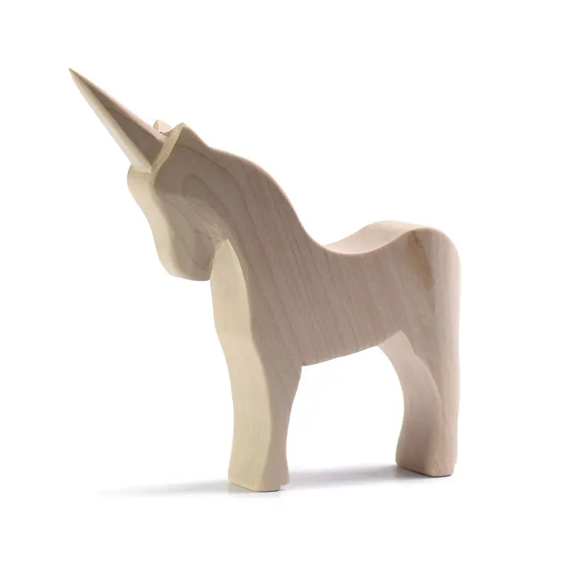 Bumbu Wooden Unicorn - Paint Your Own 1