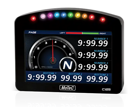 C125 Color Display W/Usb 1