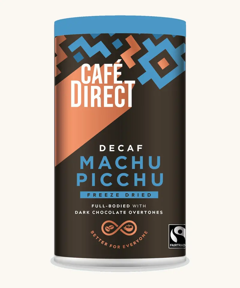 Cafédirect Machu Picchu Instant Decaf Coffee 100G 1
