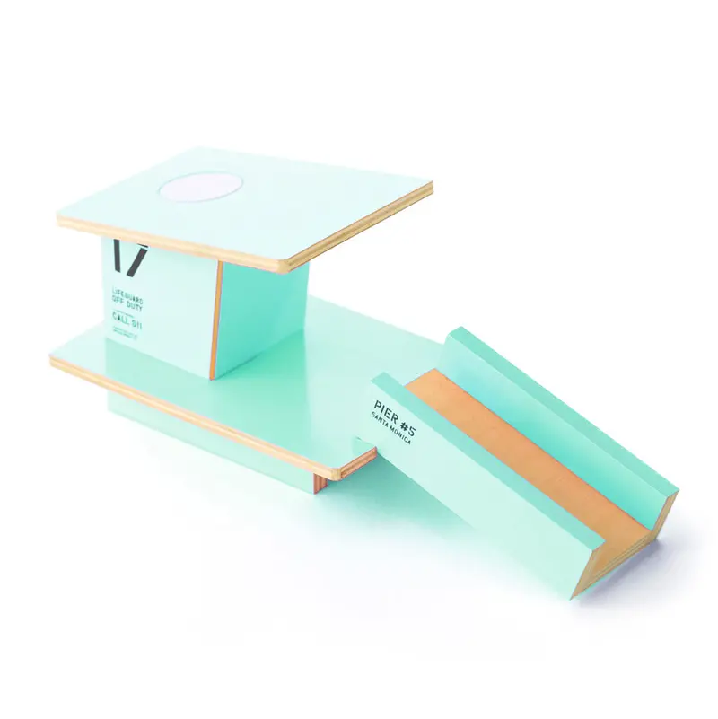 Candylab Beach Tower Teal 1