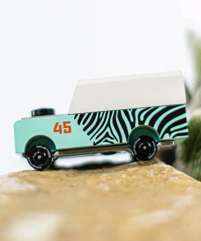 Candylab Candycar Mini Zebra Drifter 1