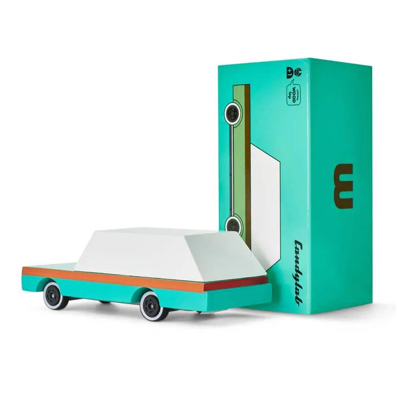 Candylab Candycar Teal Wagon 1