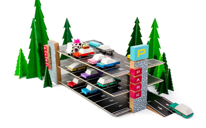 Candylab Magnetic Parking Garage 2