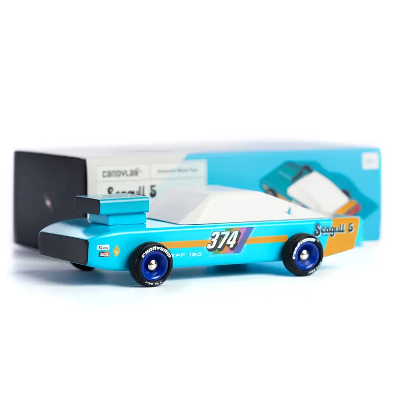 Candylab Seagull Race Car - Blue 1